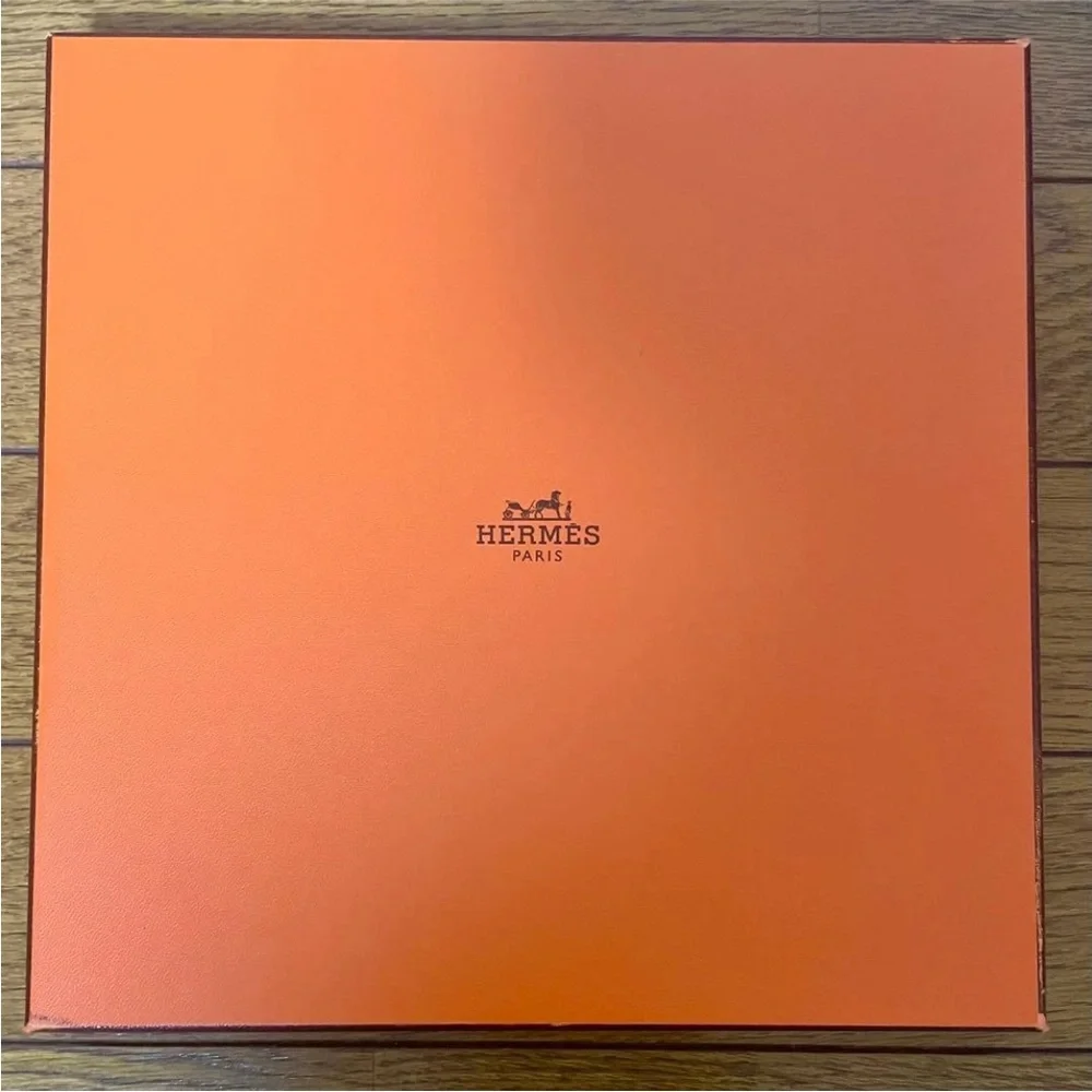 HERMES Carre 90 ETUDE POUR UN IRIS ARC EN CIEL Silk Scarf Shawl w/ Box Unused - Picture 3 of 3